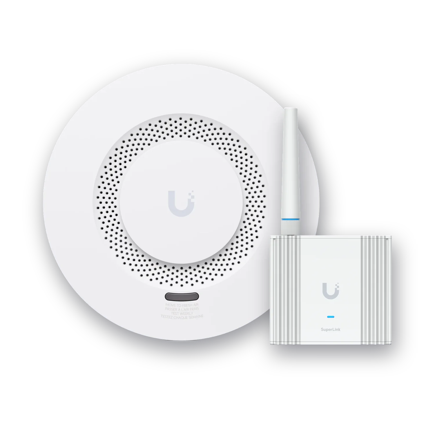 Ubiquiti smoke alarm and SuperLink gateway